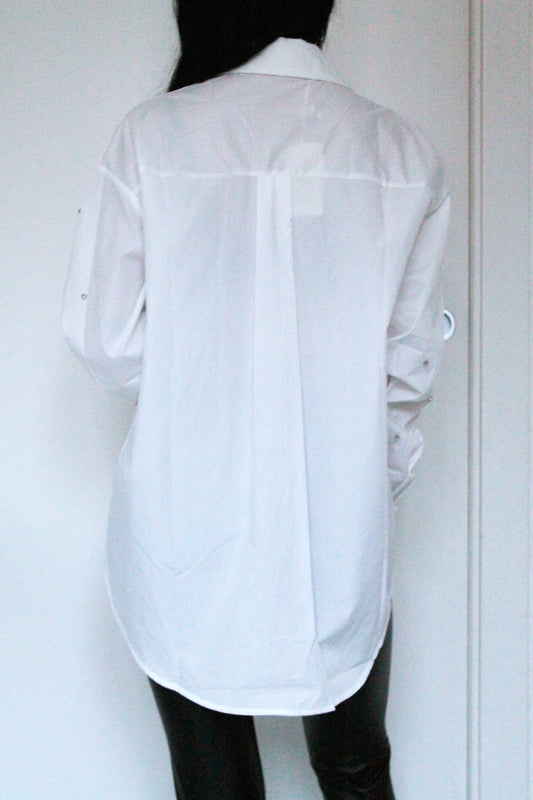 Camicia oversize "Sparkling Bees"