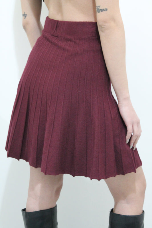 Gonna in Maglia Plissé – Morbida & Calda