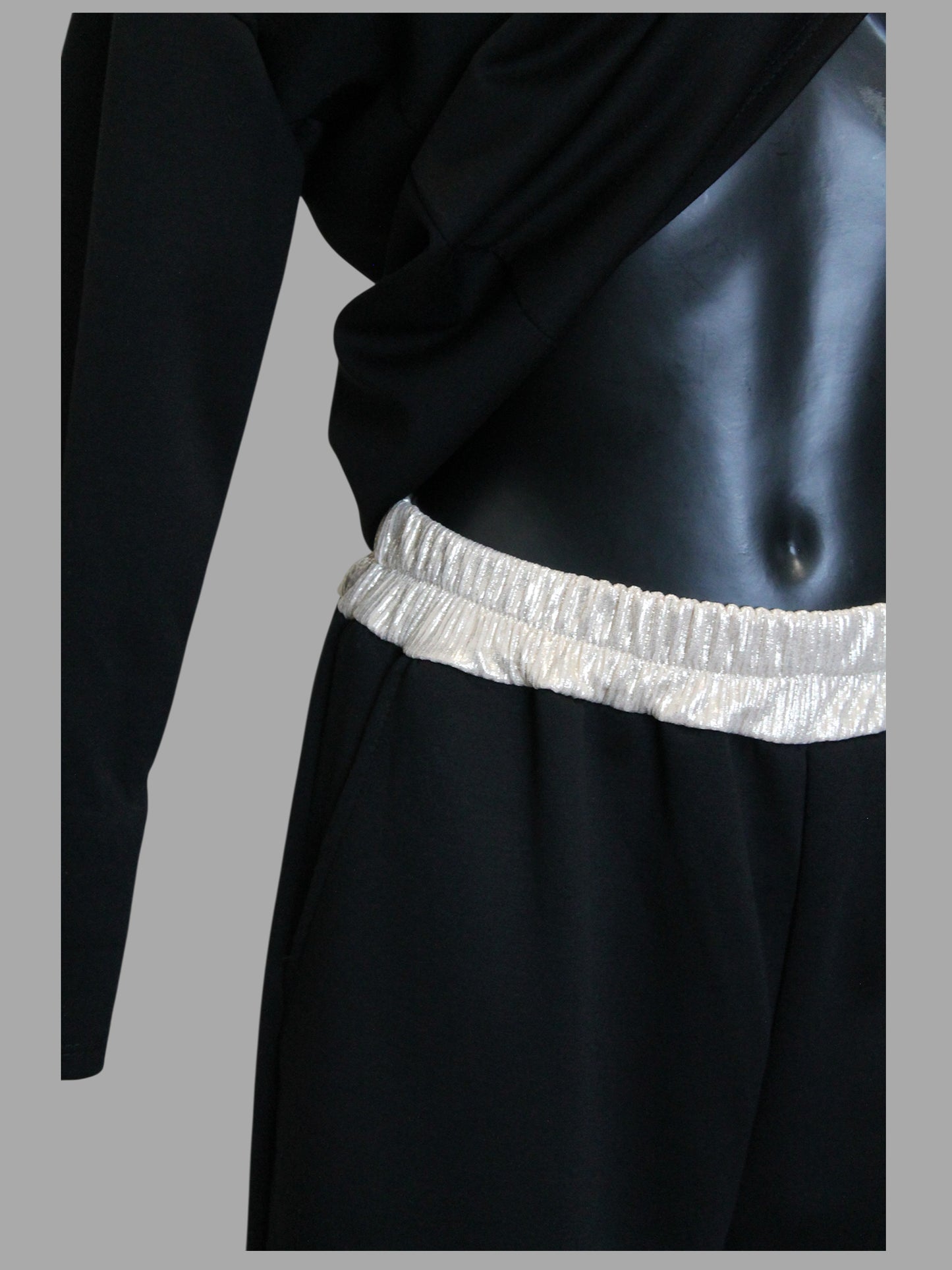 Coordinato Tuta Black & Gold Chic