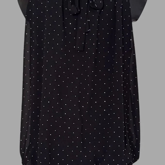 Blusa con strass