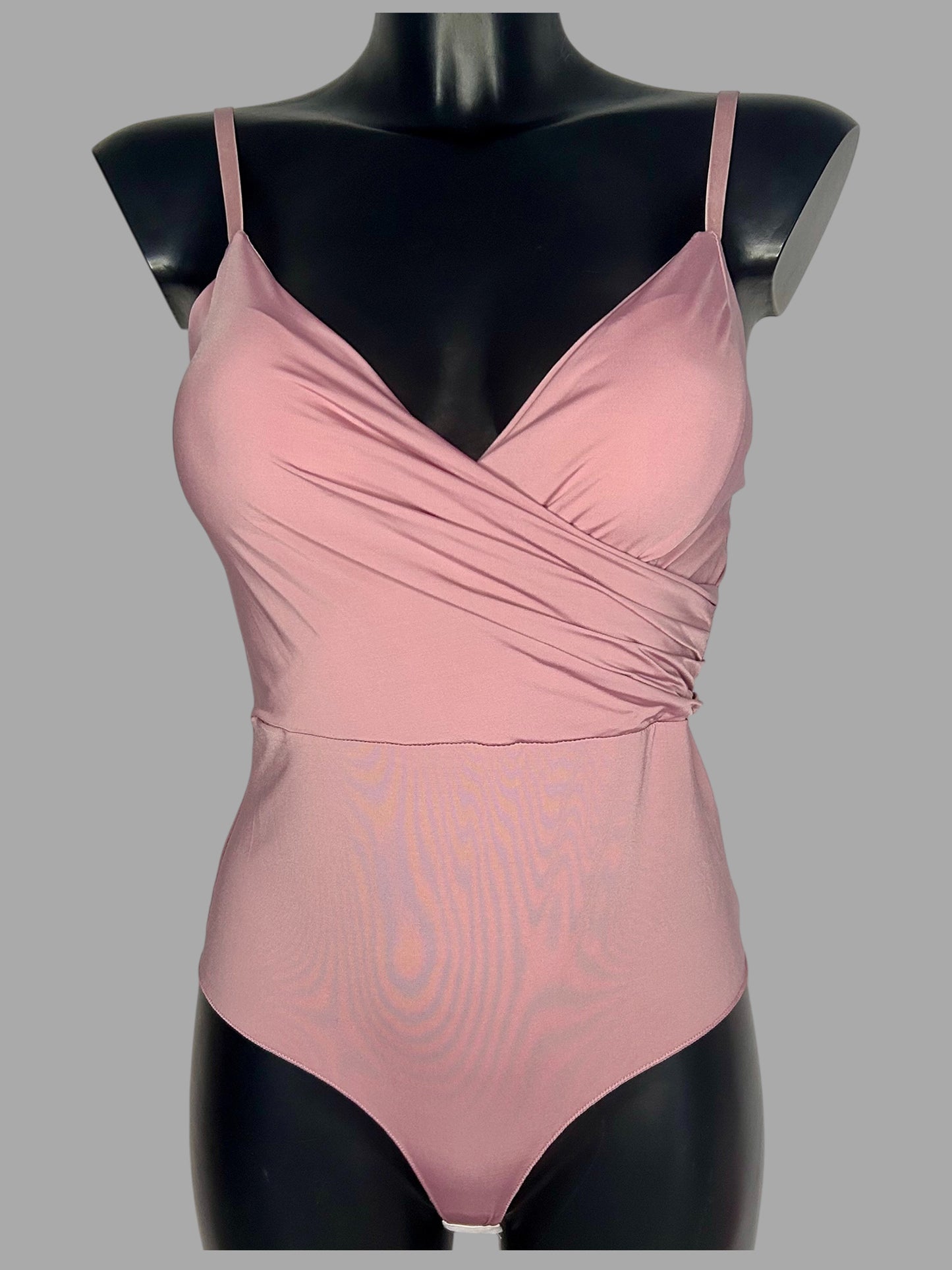 Body Incrociato con Drappeggio