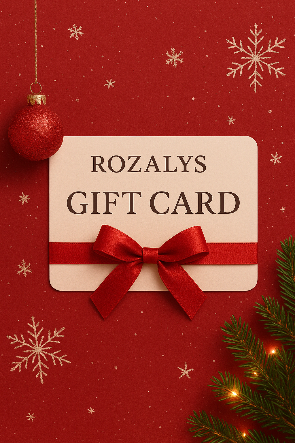 BUONO REGALO ROZALYS