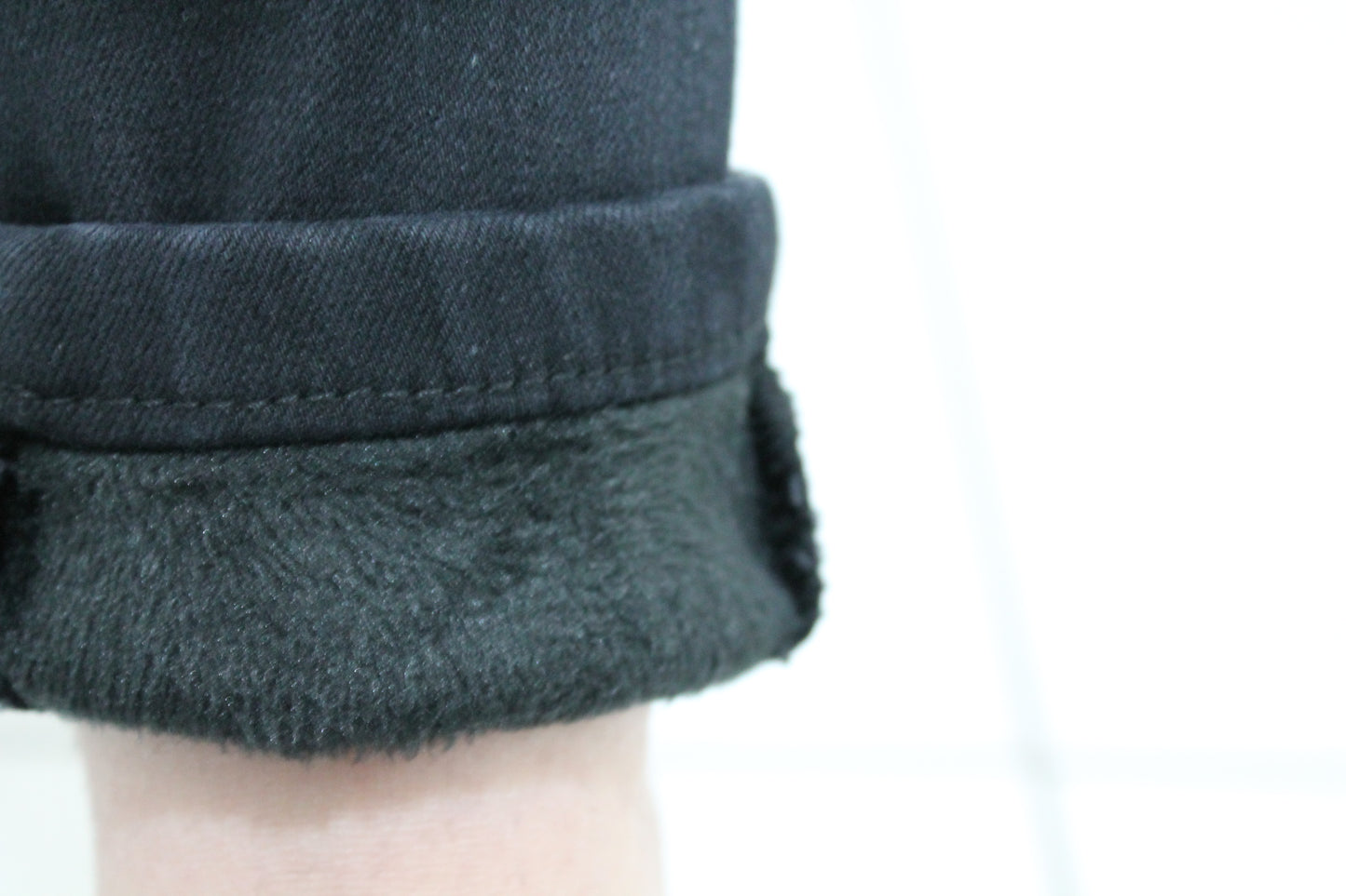 Jeans skinny felpati 2 varianti