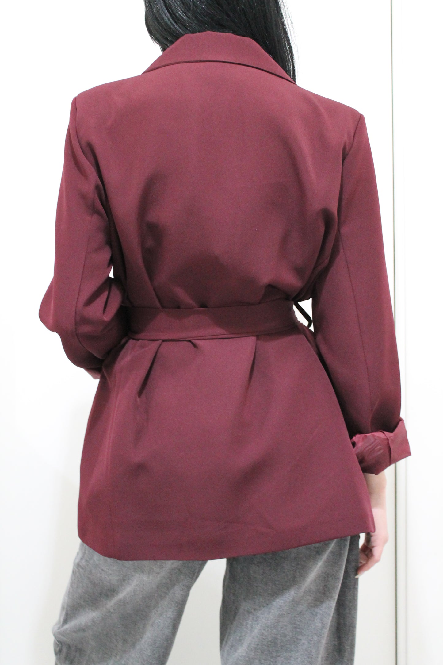 Blazer con cintura
