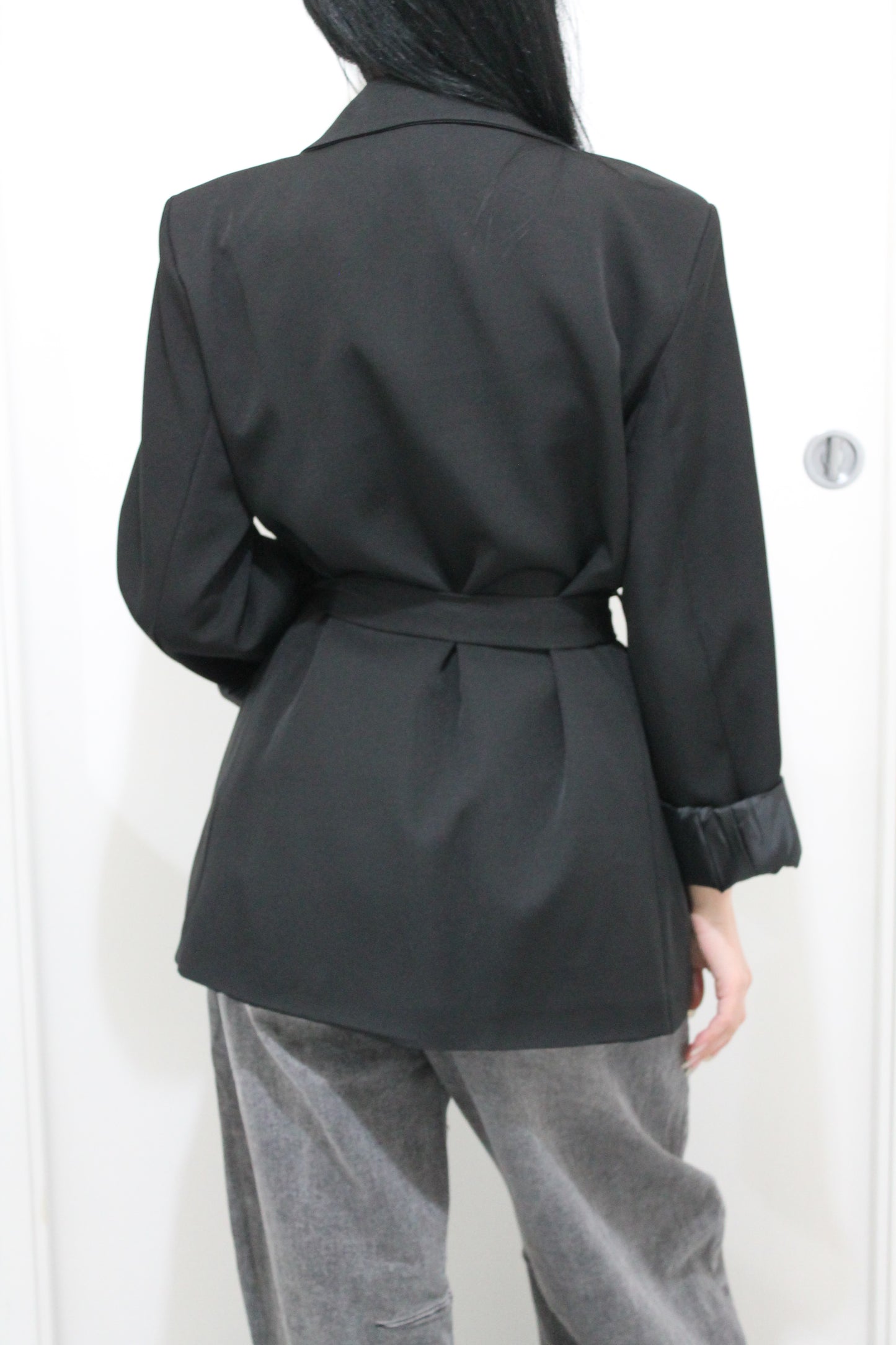 Blazer con cintura