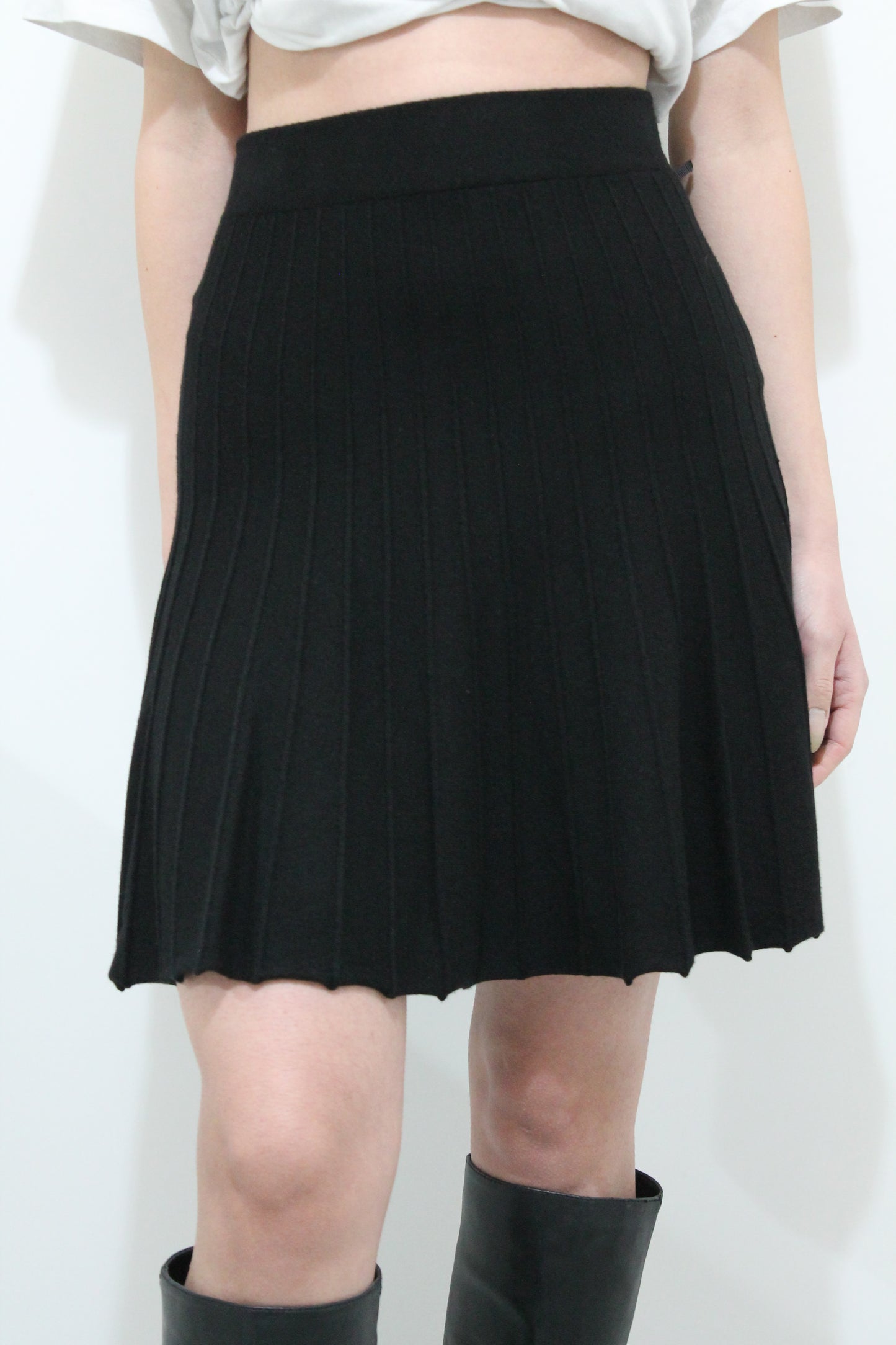 Gonna in Maglia Plissé – Morbida & Calda