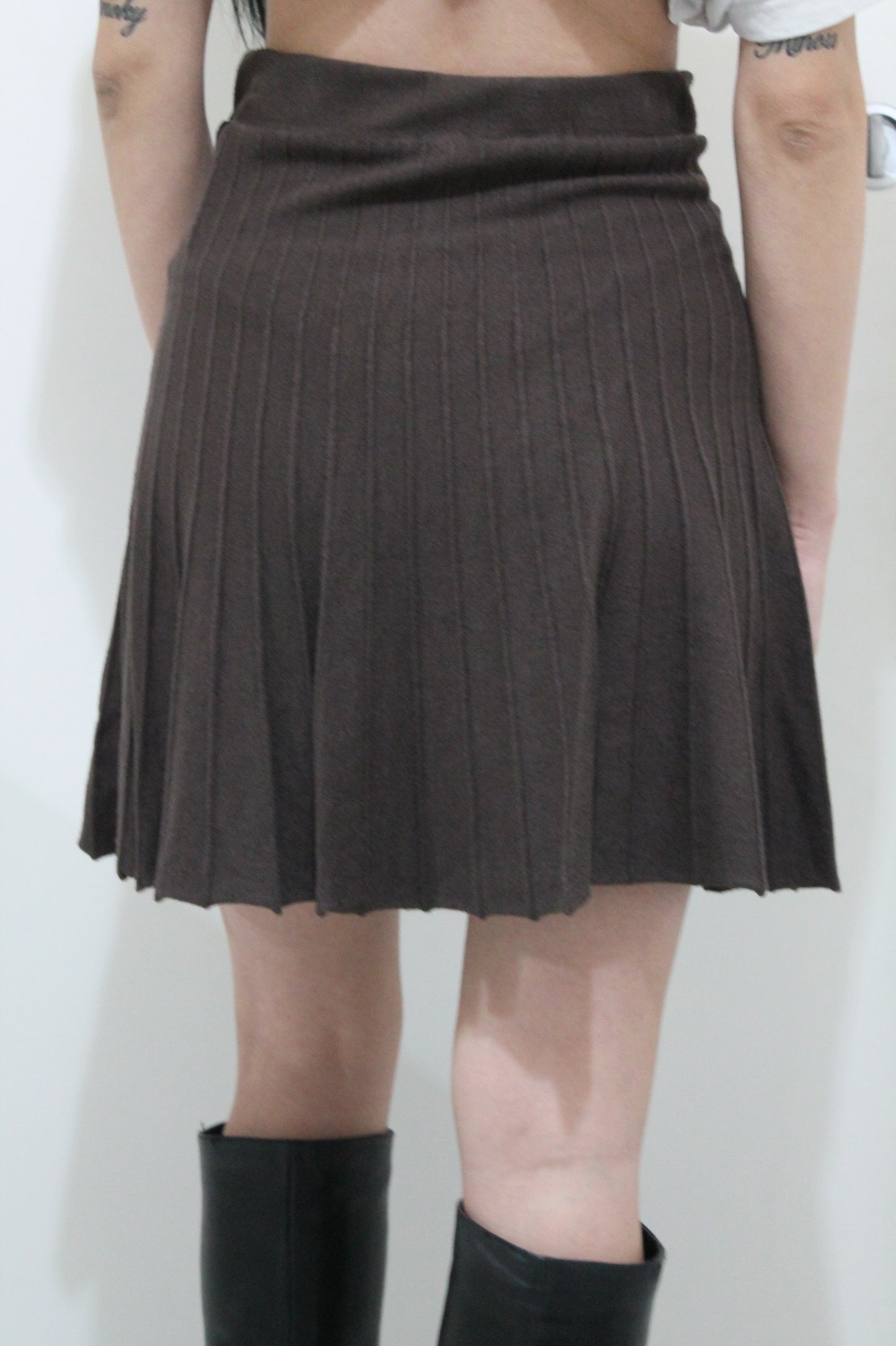Gonna in Maglia Plissé – Morbida & Calda