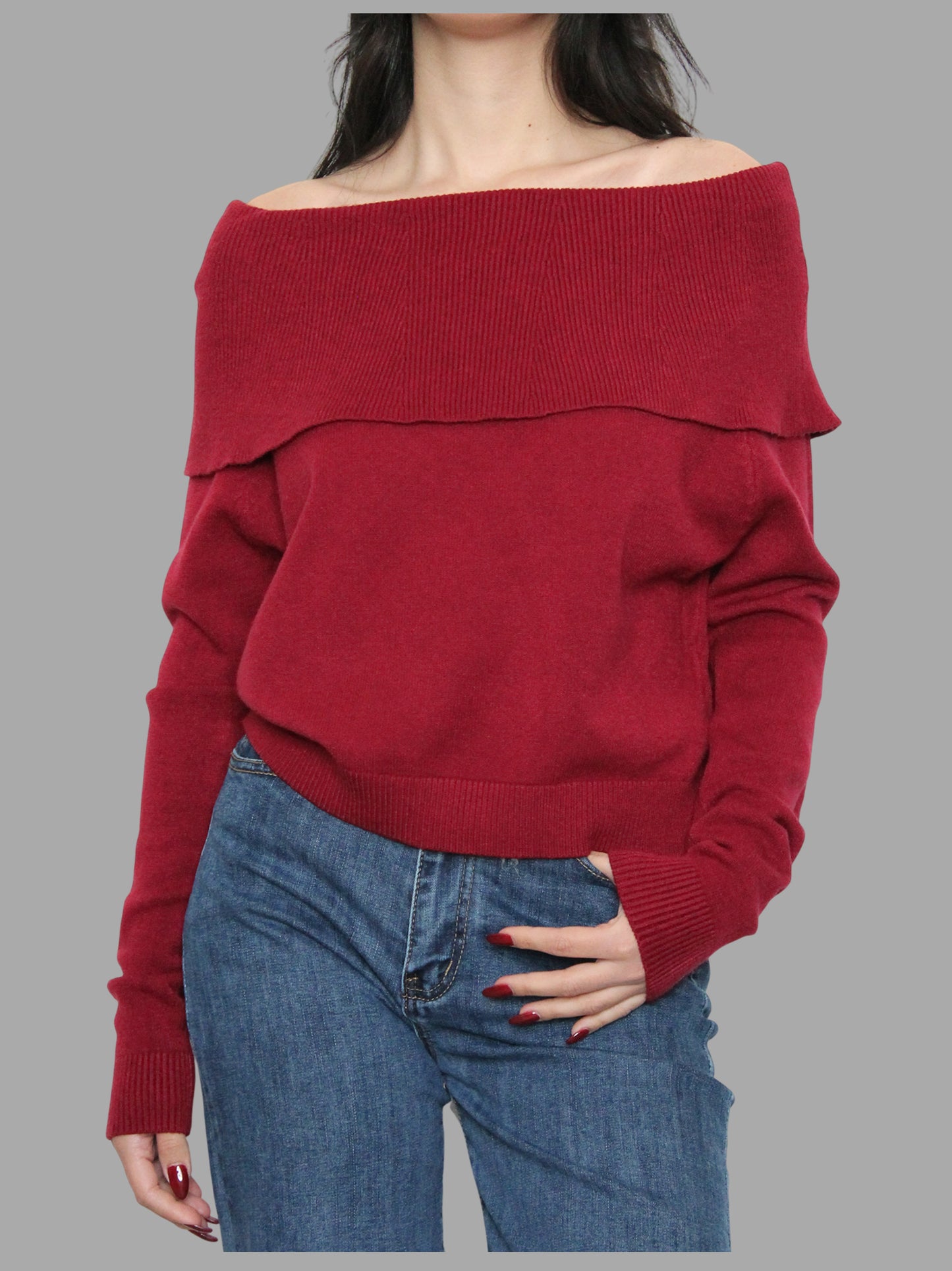 Maglione Zoe scollo a barca