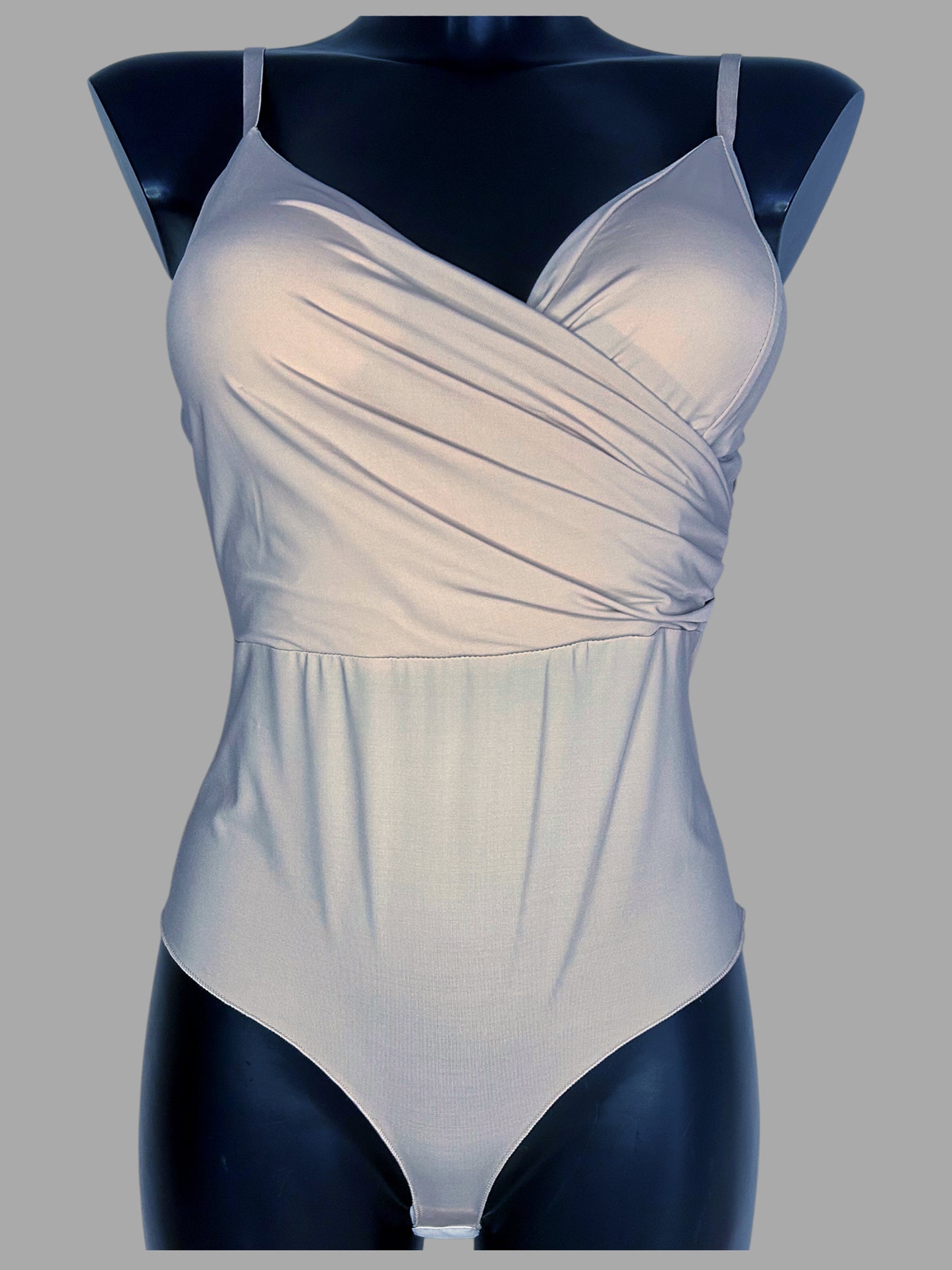 Body Incrociato con Drappeggio