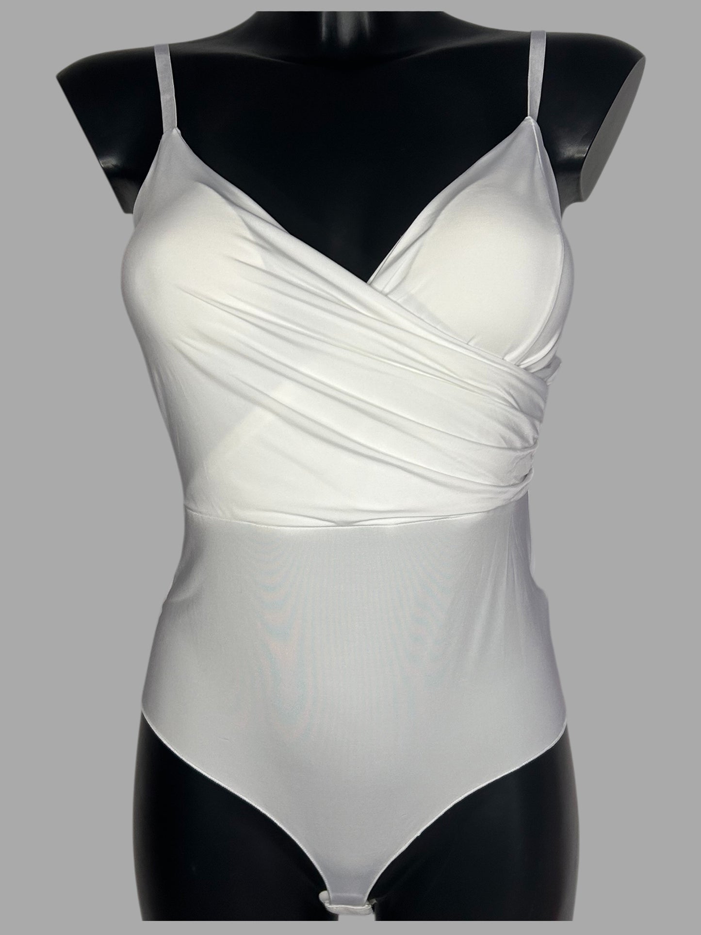 Body Incrociato con Drappeggio