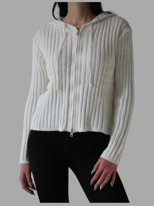 Felpa calda con cappuccio