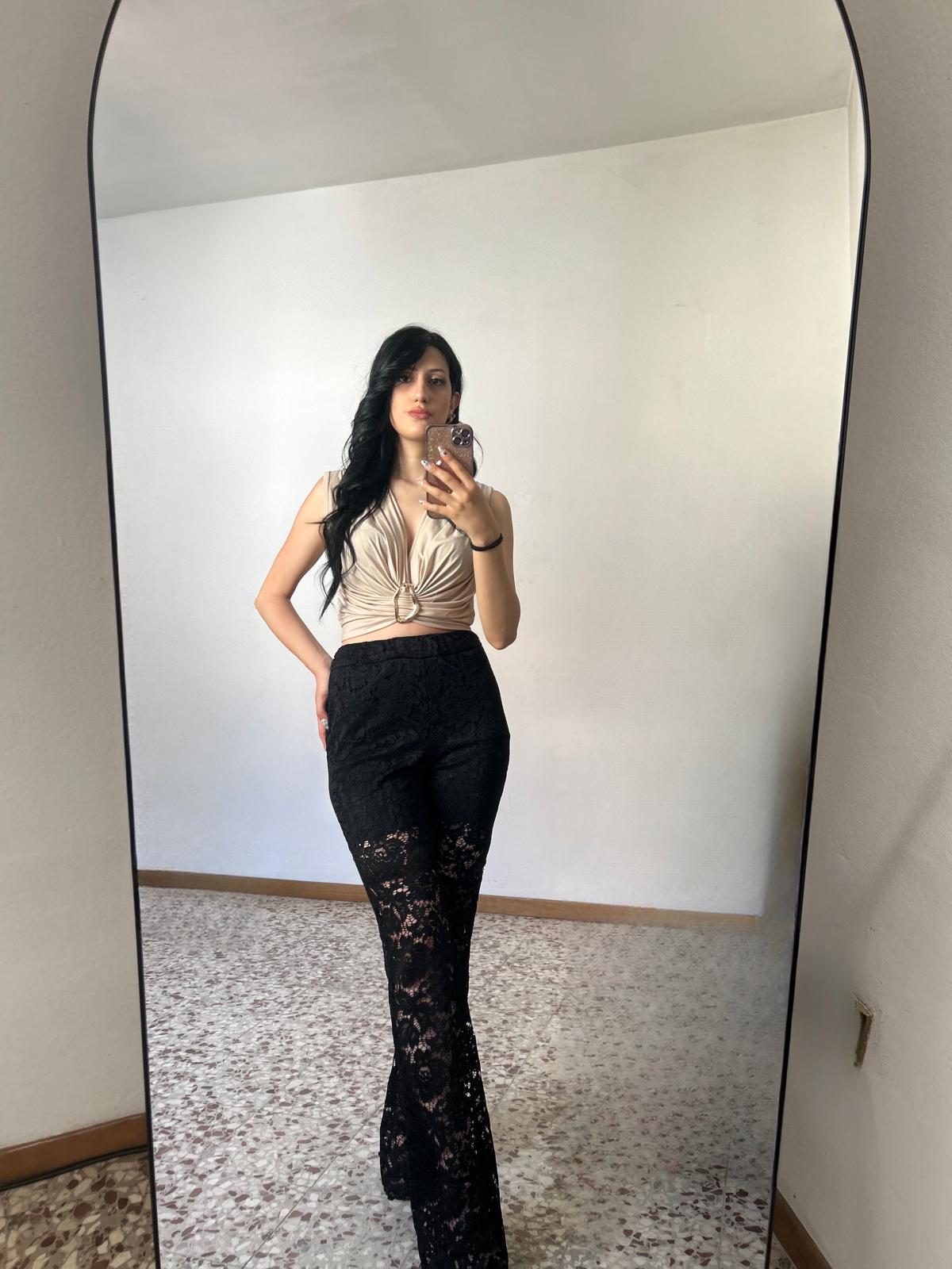 Pantalone in pizzo 2 colorazioni